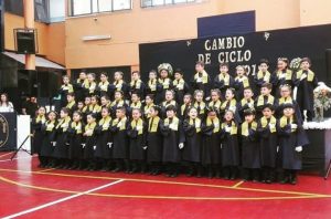 Ceremonias cambio de ciclo y niño lector, el CEPA realizo presentes a los alumnos y apoderados destacados